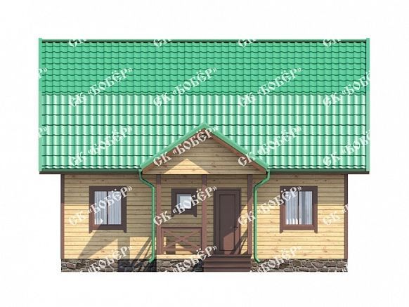 Дом из бруса 7х9. фото